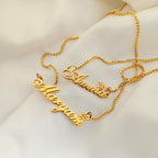 Vivace Crown Personalized Name Necklace