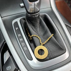 Ayat ul Kursi Calligraphy Round Car Hanger