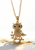 Guardian Owl Pendant "Adjustable Chain"