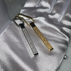 Pack of 2 Ayat-Ul-Kursi Cuff Bracelet and Bar Necklace For Men & Women (Gold Plated)