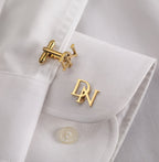 Initial Name Cufflinks Pair For Men